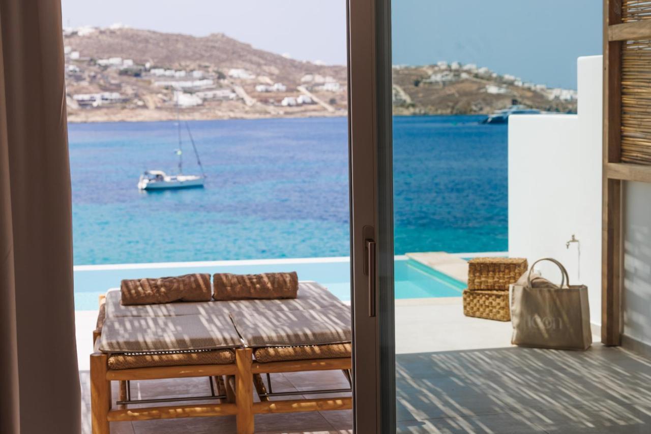 Icon Mykonos Hotel Megali Ammos  Luaran gambar